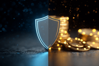 Säkerhet vs Bonusar - Shield Eating Coins